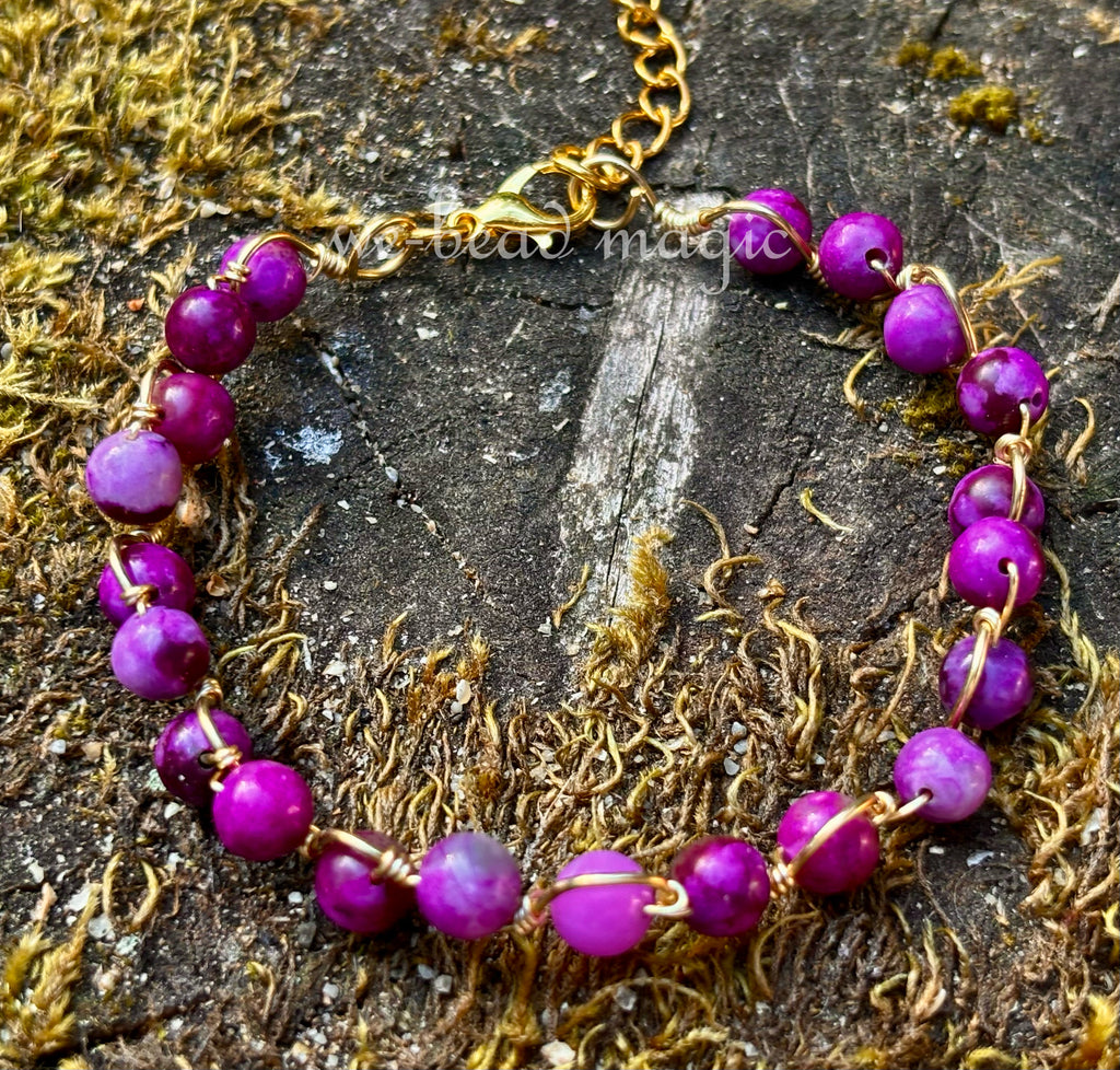 take me to Purple Howlite