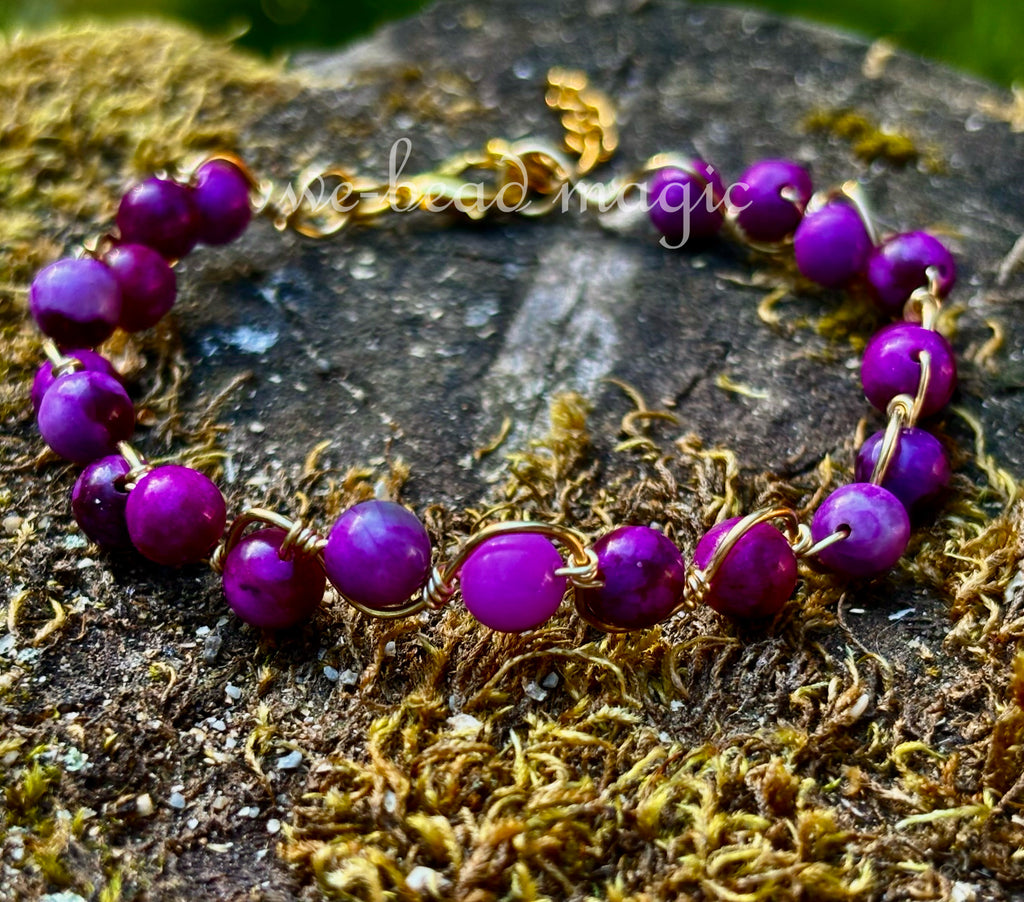 take me to Purple Howlite