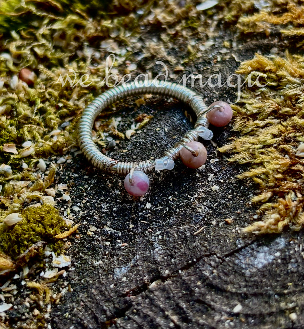 Agate antenna ring